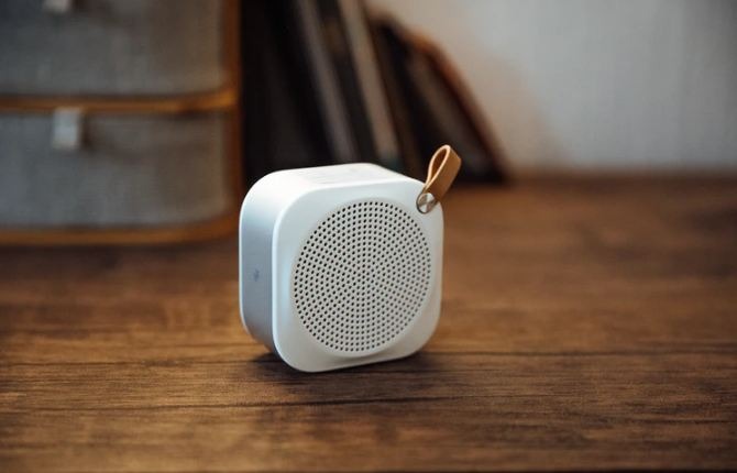 a small portable speaker