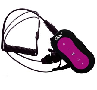 Diver (TM) Waterproof Earbuds For Swimming with MP3 Player