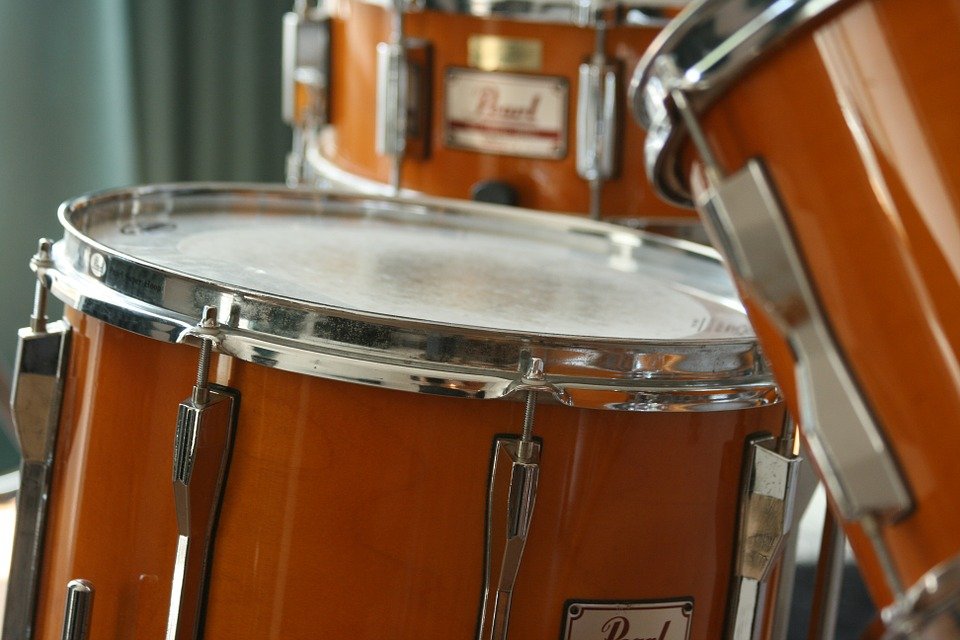 drums of a drum kit