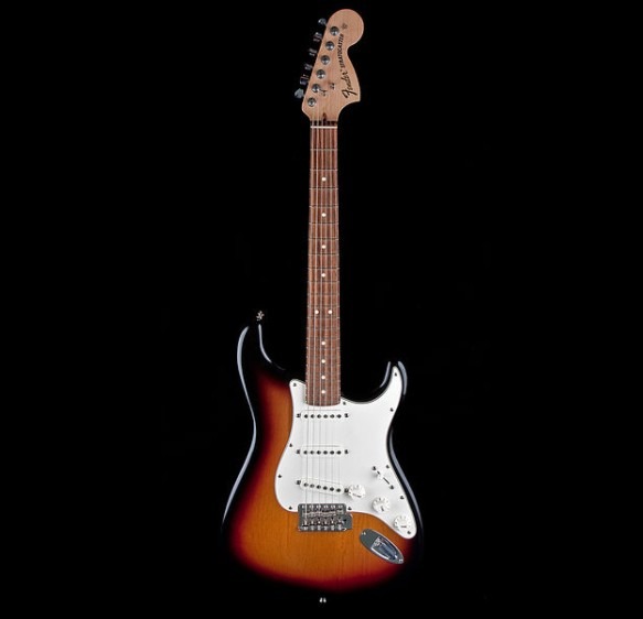 A photo of the Fender Stratocaster