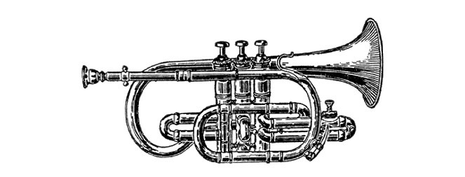 A photo of the traditional cornet