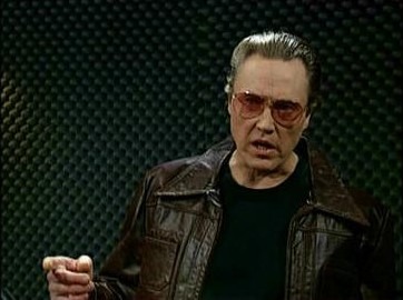 Christopher Walken as The Bruce Dickinson in 2000s Saturday Night Live