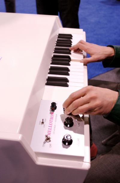 The Mellotron is a famous sampler from the 1960s
