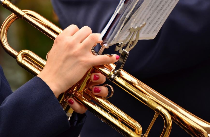 a brass instrument