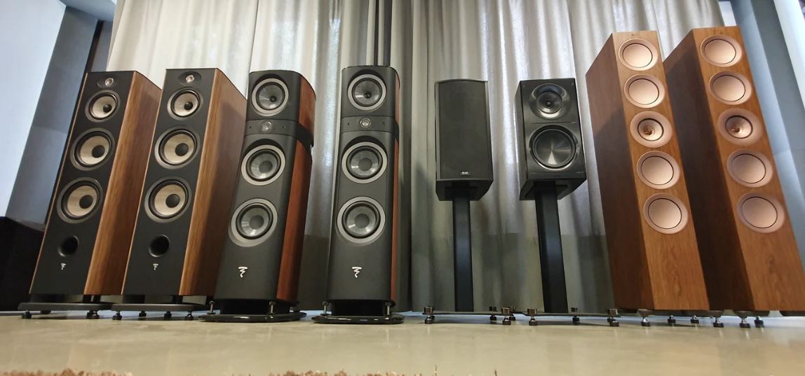 different speakers